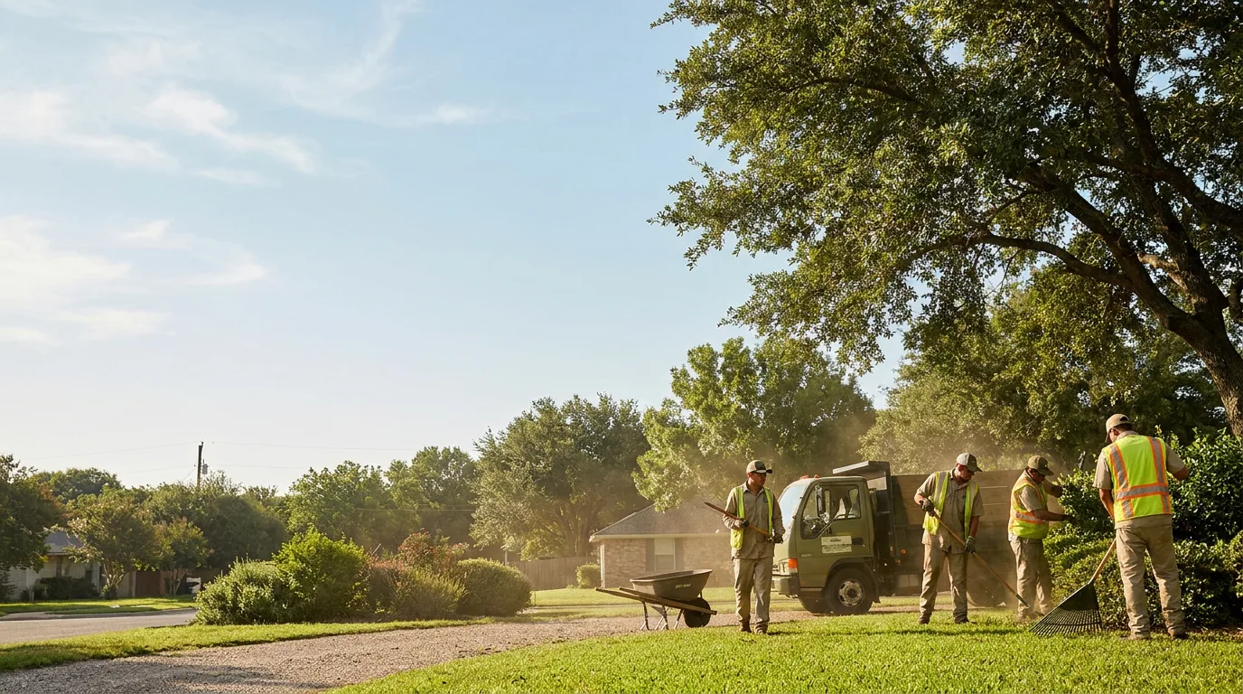 Landscaping in Lake Creek, TX near me